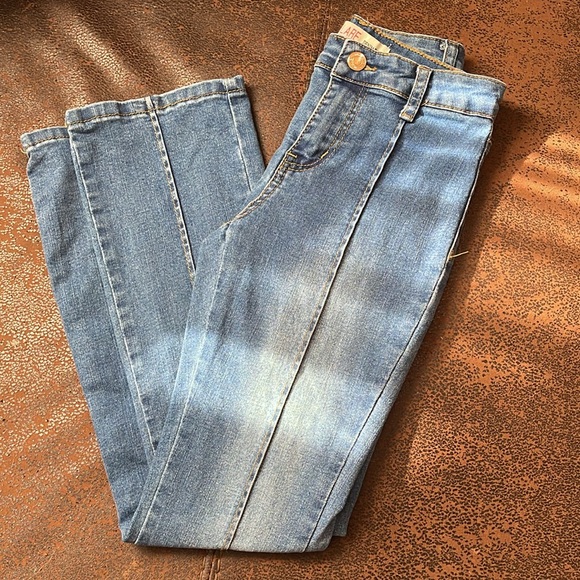 NWOT Denim Diva Flare Jeans Girls size 12 - Picture 2 of 10
